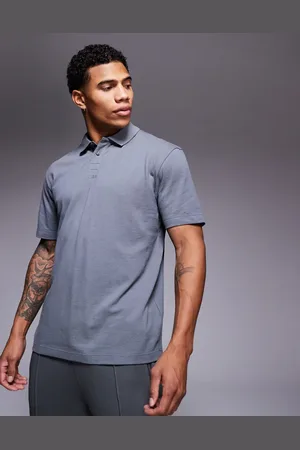 HUGO BOSS Hugo - Red Dangula - Grå polo