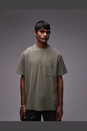 Rhythm Kortærmet og frotté-T-shirt i vintage-stil