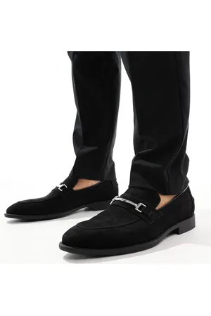 ASOS Sorte loafers med spændedetalje