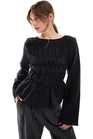 ASOS Rynket bluse i modal
