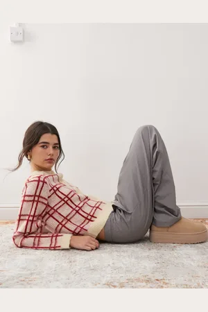 Miss Selfridge Ternet cardigan med knapper-Rød