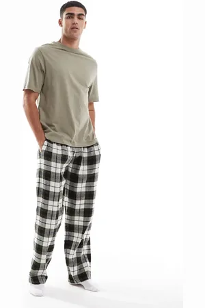 River Island Grønt pyjamassæt med tern
