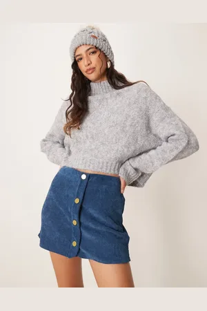 ASOS Fløjlsskjorte med knapper