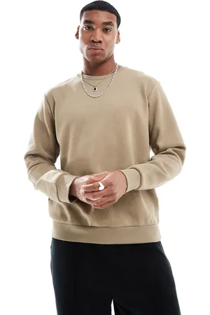 JACK & JONES Beige oversized sweatshirt-Neutral