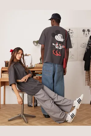 ASOS Koksgrå oversized unisex-T-shirt med 