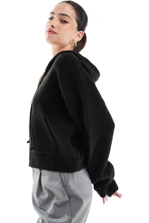 Cotton On Cotton On - Luxe - cropped bomber-jakke i strik