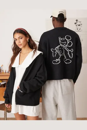 ASOS Strikket oversized cardigan med rund hals og 