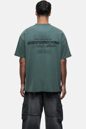 Good For Nothing Arelier - Grøn T-shirt med grafisk logoprint