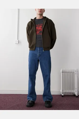 Dr Denim Kit - Blå bootcut-jeans i regular fit med retro-look