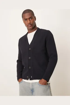 MANGO Cardigan i uldblandingsmateriale