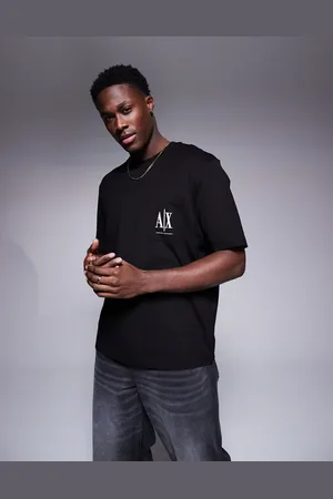 Armani Exchange T-shirt med logolomme