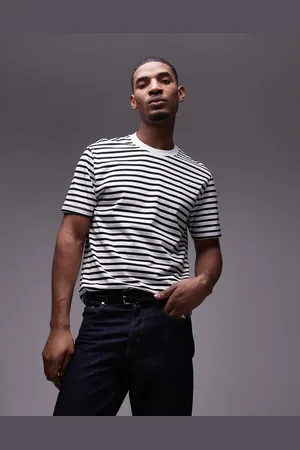 MANGO Stribet t-shirt