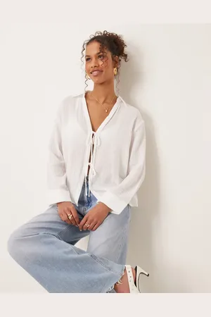Abercrombie & Fitch Afslappet skjorte med tekstur