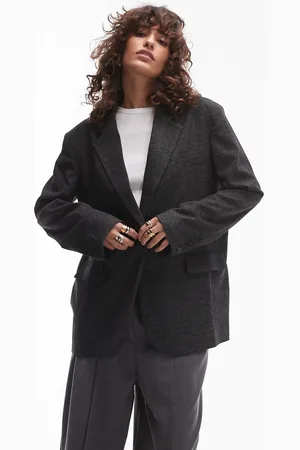 Topshop Blazer med klassiske, tern - Del af sæt