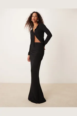 ASOS Maxinederdel med fishtail-snit - Del af sæt