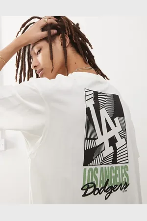 47 Brand LA Dodgers - T-shirt med firkantet pasform og print på ryggen