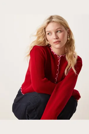 Miss Selfridge Strikket cardigan med tæppesyninger