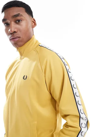 Fred Perry Træningsjakke med kontrastfarvet logobånd