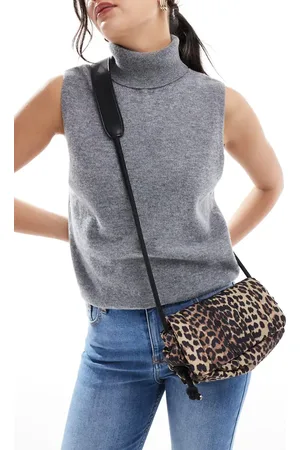 JJXX Polstret crossbody-taske med leopardprint-Multifarvet