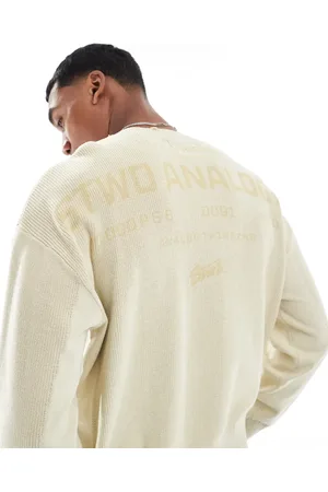 Pull&Bear STWD - Sandfarvet striktrøje-Neutral