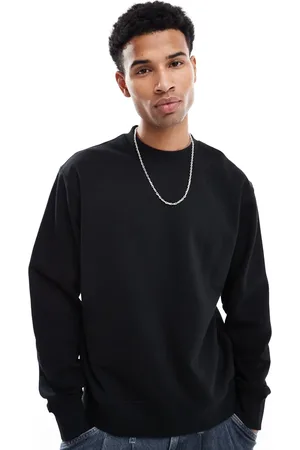 JACK & JONES Premium - Oversized sweatshirt med rund hals i kraftig kvalitet på 400 gsm