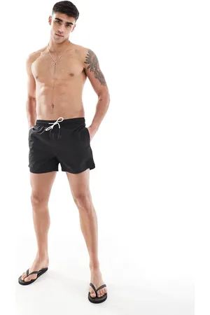 Bershka Sorte basis-badeshorts