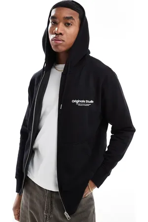 JACK & JONES Oversized hættetrøje med lynlås