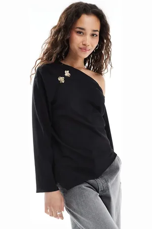 ASOS Asymmetrisk offshoulder-overdel