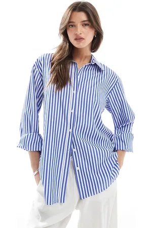 Miss Selfridge Marineblå og oversized skjorte
