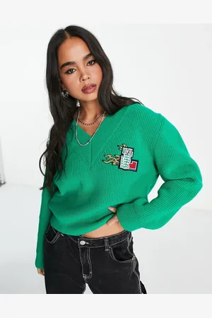 Lacoste Grøn cricket-trøje