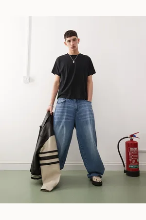 Reclaimed Cropped slim-T-shirt med firkantet pasform