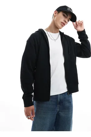 JACK & JONES Super-oversized hættetrøje med lynlås