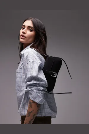 Topshop Sophia - skuldertaske i westernstil med spænde