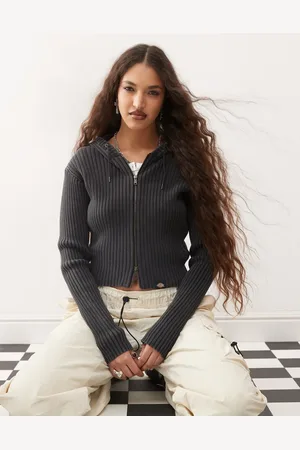 Dickies Unionville - strikket hættetrøje med lynlås