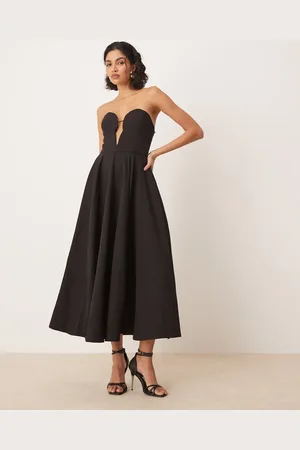 Bardot Premium - maxi-gallakjole med bandeau-design