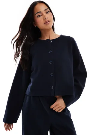 Miss Selfridge Blød og cardigan i ribstrik