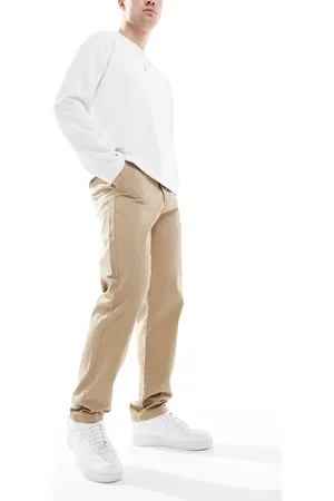JJ Beige løstsiddende chinos-Neutral