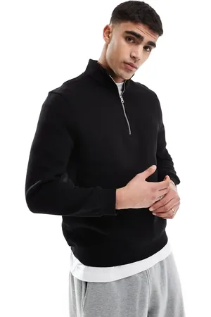 ASOS Sweatshirt med kvart lynlås