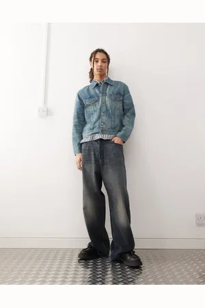 Weekday Vasket denimjakke i trucker-stil