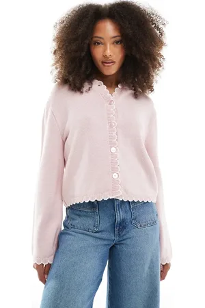 Miss Selfridge Cardigan med tæppesyninger