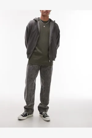 Dickies Madison - Vasket denimjeans med dobbelte knæ i løstsiddende pasform