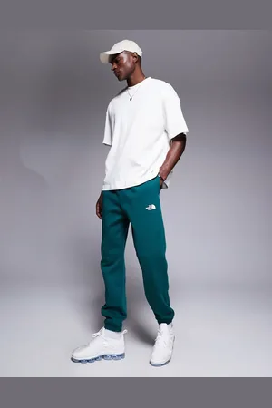 The North Face Simple Dome - Mørkegrønne joggingbukser med logo
