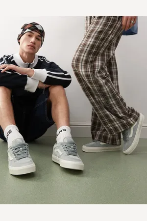 Vans Rowley Classic - Isblå sneakers i ruskind
