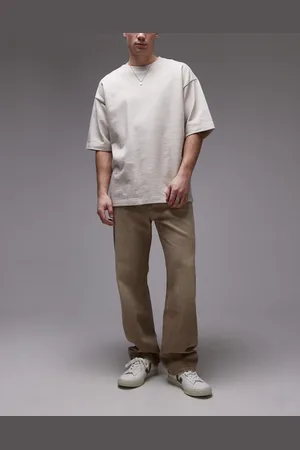 Tommy Hilfiger Otis - Vasket brune jeans med lige ben i regular fit-Sort