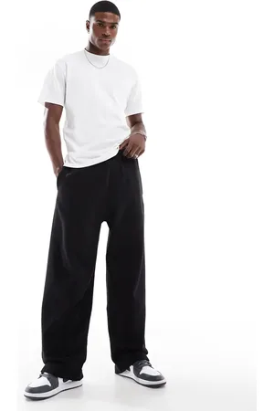 Pull&Bear Sorte posede joggingbukser