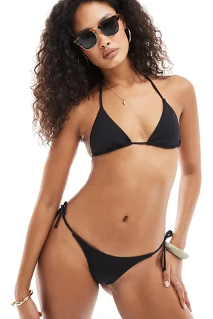 Bershka Bikinitop med bindebåndsdetalje - Del af sæt