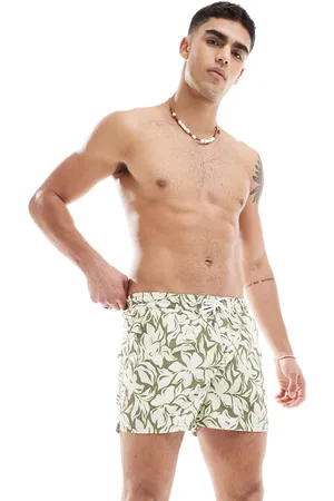 Aray Badeshorts med abstrakt og blomstermønster
