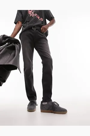 Topman Forvaskede sorte skinny jeans fra
