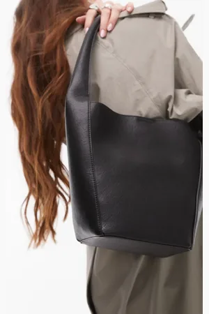 Topshop Skye - bucket-skuldertaske med knude på hanken