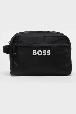 HUGO BOSS BOSS - Catch - toilettaske med logo